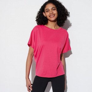 UNIQLO - свободная футболка Airism - 13 RED