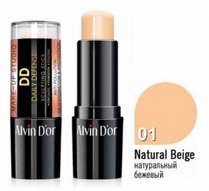 Alvin D`or Корректор Стик PS-1 DD-3х1 тон 01 daily defence натуральный бежевый 9гр