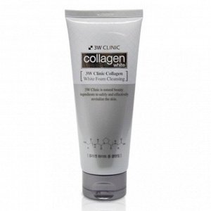 3W Пилинг-гель, с коллагеном "Collagen White peeling gel" 180 мл. 1*80 шт Арт-12135