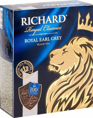 Чай Ричард Роял Эрл Грей 100пак х 6