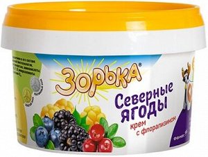 Крем Зорька "Северные ягоды", банка 200г