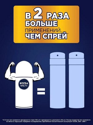 Nivea Дезодорант мужской антиперспирант шариковый Черное и Белое Невидимый Nivea Men Fresh против следов на одежде Нивея 50 мл