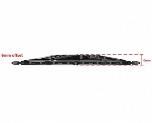 Звезда DECKAS Narrow Wide GXP. 6 мм. черный (30Т)