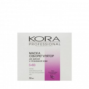 Маска себорегулятор для жирной и проблемной кожи / KORA PROFESSIONAL 50 мл