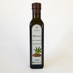 Конопляное масло холодного отжима, сыродавленное, нерафинированное 250 мл.