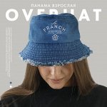 Панама женская Weekend, джинса, р-р 56