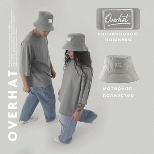 Панама женская "Overhat", цвет серый 56см