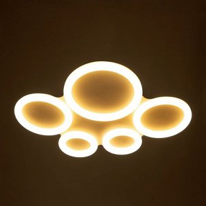 Светильник с ПДУ "Мика" LED 288Вт 3000-6000К белый 120х95х см