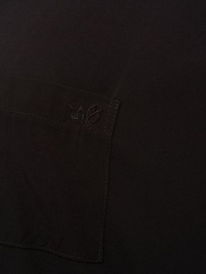 Рубашка с вышивкой BL28204BLK01
