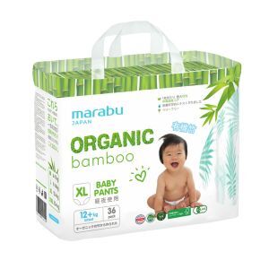 Подгузники-трусики MARABU BAMBOO размер XL, 12+ кг, 36 шт