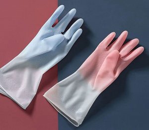 Хозяйственные перчатки голубой
