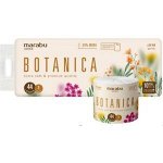 Бумага туалетная в рулоне MARABU Botanica, 3-х слойная, лист 104х138 мм, 30 м/рулон (218л), // 10 рул в упаковке