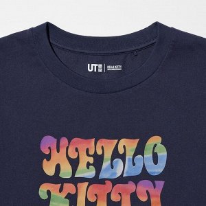 UNIQLO Hello Kitty - хлопковая футболка с принтом