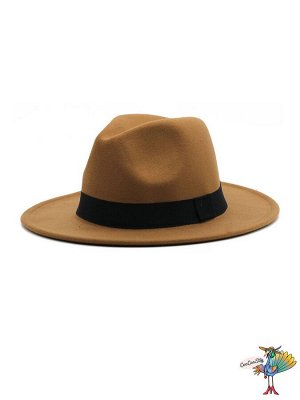 Шляпа Гангстерская LUX хакки, 56-58 см