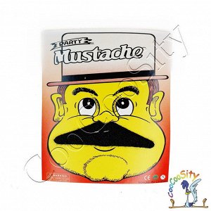 усы детские Mustache №1, искусственный мех