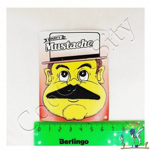 усы детские Mustache №1, искусственный мех