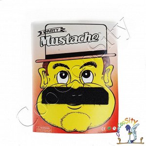 усы детские Mustache №2, искусственный мех