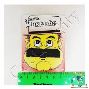 усы детские Mustache №2, искусственный мех