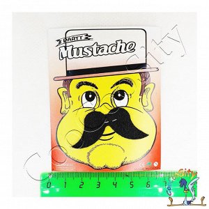 усы детские Mustache №10, искусственный мех