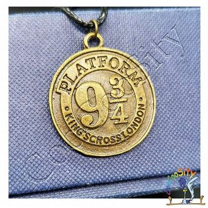 кулон-подвеска на шнурке Платформа 9 и 3 четверти, бронза (Волшебная Вселенная) пакет