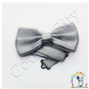 галстук-бабочка Серая, L075
