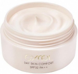 Excel Dayskin Comfort Base Serum Cream All-in-One UV Tone Up SPF32 PA++ - солнцезащитная сыворотка-крем с керамидами для сияющей кожи