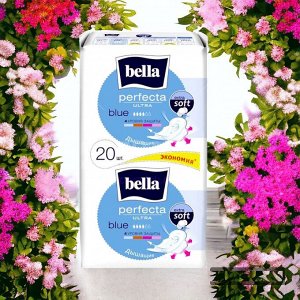 Прокладки женские BELLA Perfecta ultra blue, 20 шт.