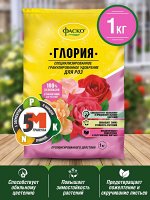Удобрение минеральное 5М Глория для роз гранулированное сухое 1 кг ФАСКО