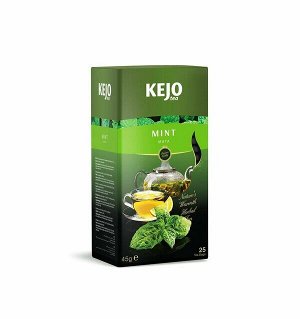 Чай KEJOfoods Мята 25пак.х1,8гр к/к с конверт.