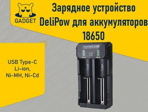 Зарядное устройство DeliPow для Литий-Ионных аккумуляторов 18650