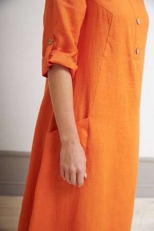 Angelina Nadex 21-081630/210-24 оранжевый, Платье