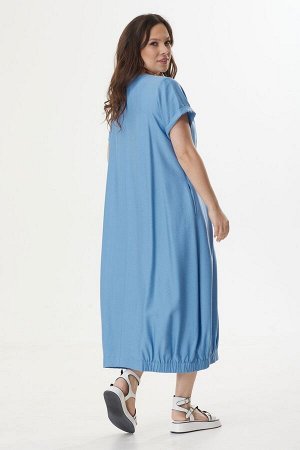 Магия моды 2410 голубой, Платье