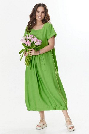 Магия моды 2410 зеленый, Платье