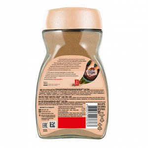 Кофе растворимый Nescafe classic crema натуральный порошкообразный 95 г стекло