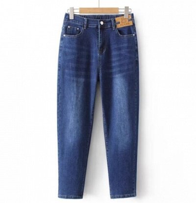 БОЛЬШИЕ РАЗМЕРЫ❤Прямые джинсы из плотного денима 1190р