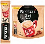 Кофе Nescafe Мягкий порционный растворимый 3 в 1 20 пакетиков по 14.5 г