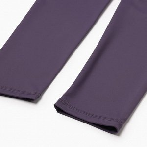 Леггинсы спортивные MINAKU: SPORTLY; цвет фиолетовый