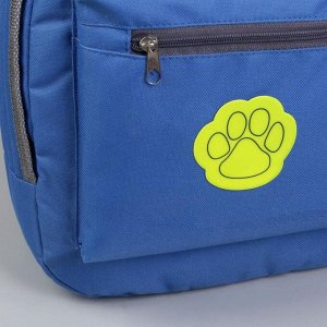 Светоотражающие наклейки «Лапка», 4,8 х 4,5 см, 4 шт на листе, цвет МИКС