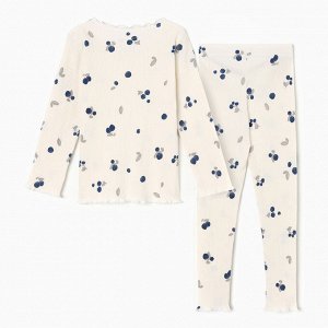 Пижама детская (лонгслив и брюки) KAFTAN Little berry, (146-152)