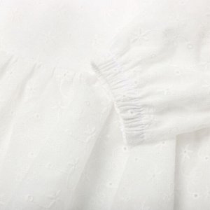 Комплект (Блузка и шорты) для девочки MINAKU цвет белый.