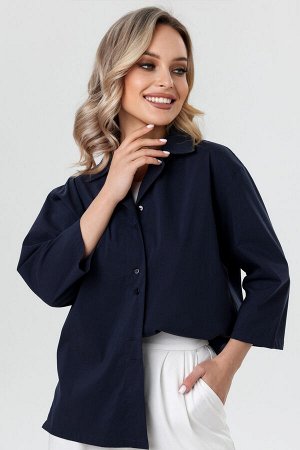M&G all natural Рубашка женская  4278/05/Синий