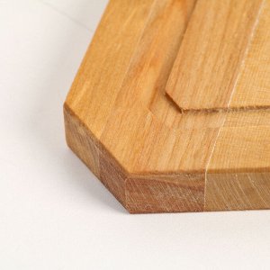 Набор досок разделочных «Ромб», в кассете, 36x22x1.8 см, 32x20x1.8 см, 28x18x1.8 см