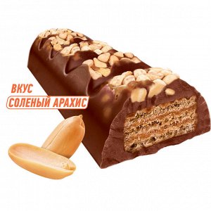 Nestle Батончик Goodmix с арахисом и хрустящей вафлей, 46 г