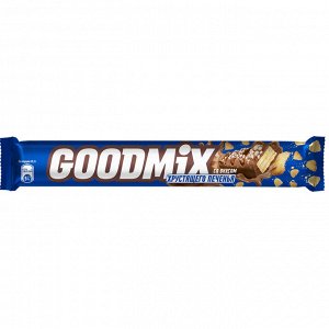 Батончик Goodmix со вкусом печенья и с хрустящей вафлей, 47 г