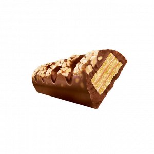 Батончик шоколадный, "GoodMix Trio", со вкусом соленого арахиса и хрустящей вафлей, 46г