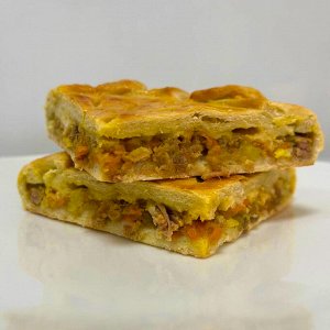 Пирог с томленой говядиной и картофелем 1 кг.🥩