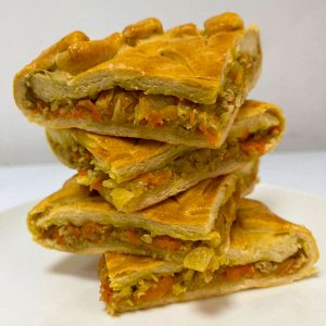 Пирог со свининой и капустой 1 кг.🥩