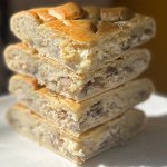Пирог с цыпленком, грибами и сыром 1 кг.🍗