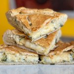 Пирог с сыром и зеленью 1 кг.🧀