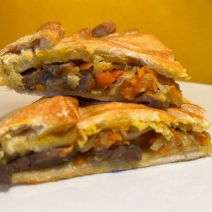 Пирог с капустой и грибами 1 кг.🥬